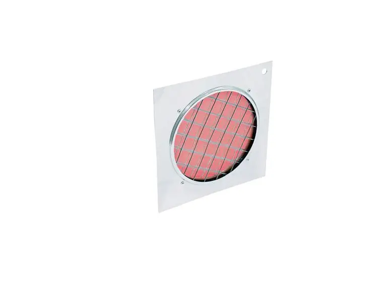 EUROLITE Red dichroic filter silver frame PAR-56 